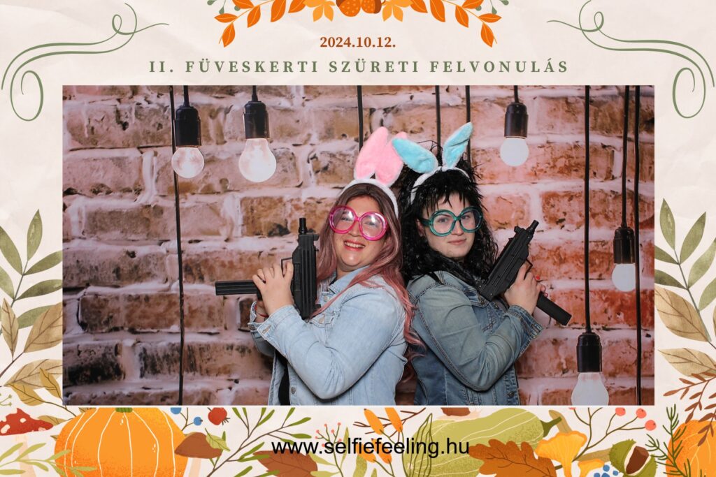 Szüreti Felvonulási szelfie Szüreti Felvonulási szelfie