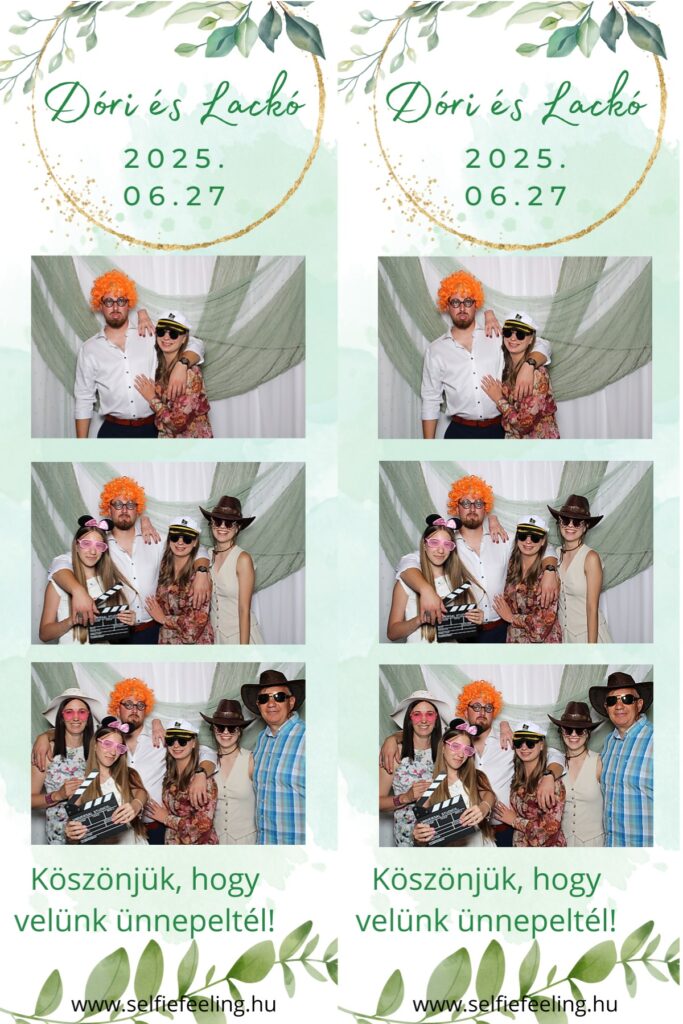 Esküvői selfie Esküvői selfie